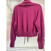 NWT Sweaty Betty Melody Luxe Fleece Pullover Funnel Neck Size Small Purple