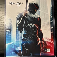 Robocop singed photo print