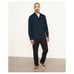 VINCE Men Navy Cotton Twill Button Down Shirt 20th Anniversary Blue M