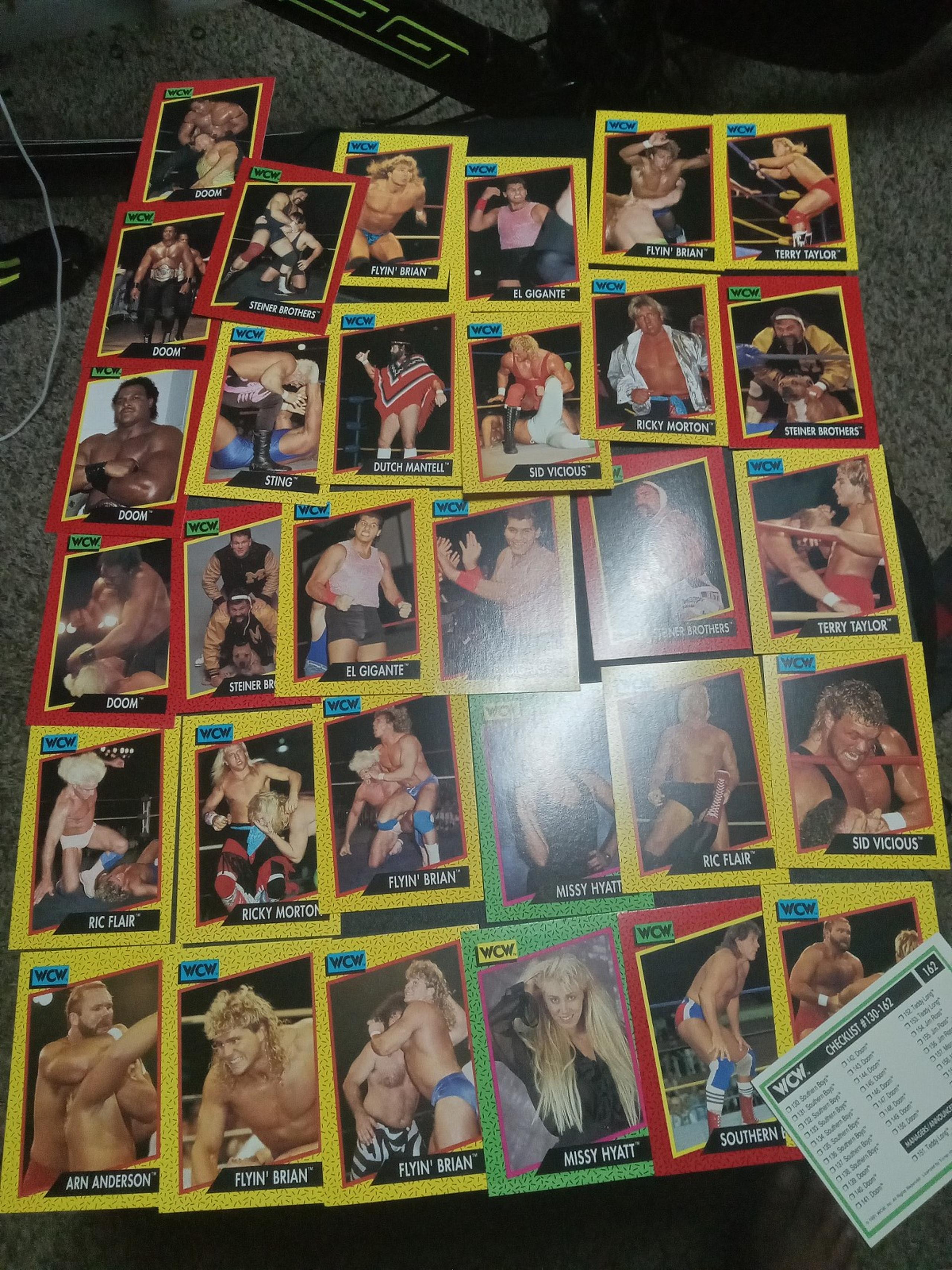WCW Trading Cards