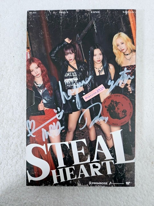 PRIMROSE Steal Heart Signed Album Autographed 3rd Mini Kpop