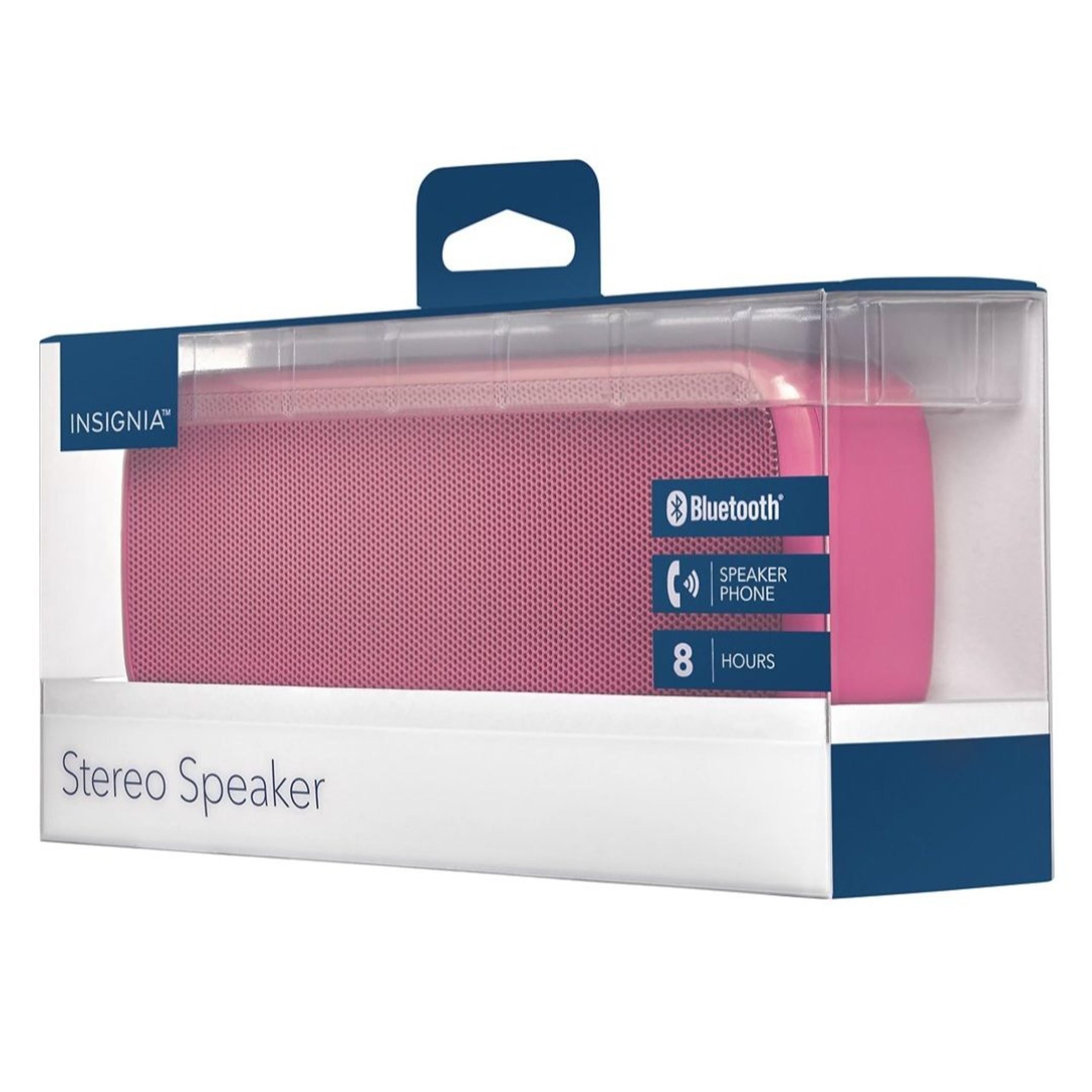 Insignia Wireless Bluetooth Speaker Pink
