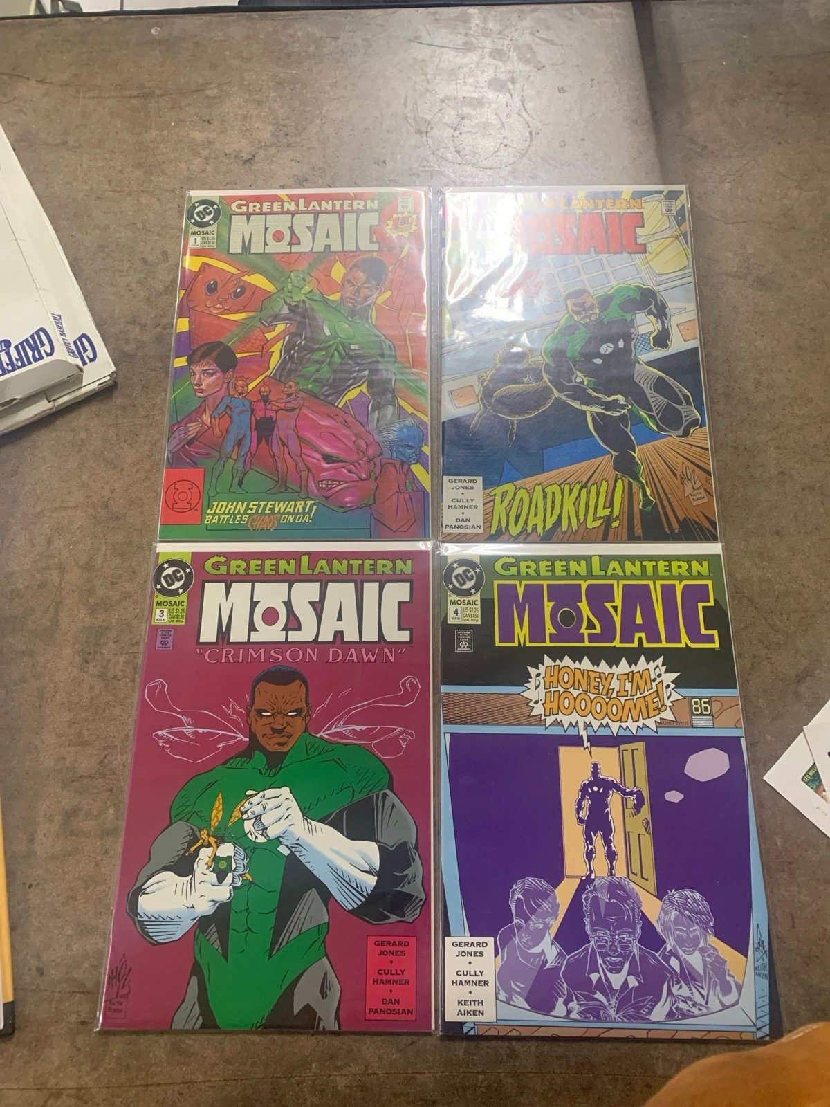 Green Lantern Mosaic COMPLETE SET 1-18