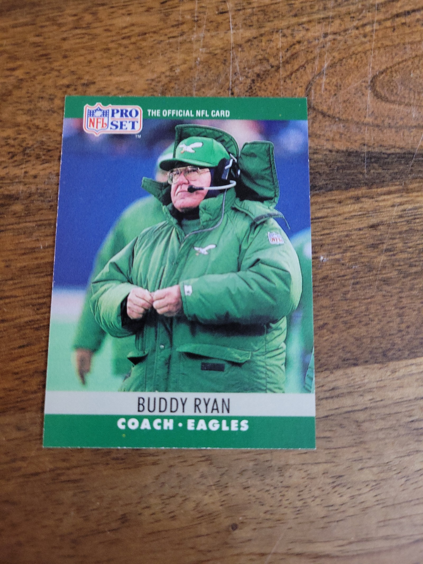 Buddy Ryan Card