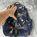 Pottery Barn Kids Mackenzie Backpack Blue Skateboard Robots Travel Bag Skater