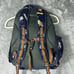 Pottery Barn Kids Mackenzie Backpack Blue Skateboard Robots Travel Bag Skater
