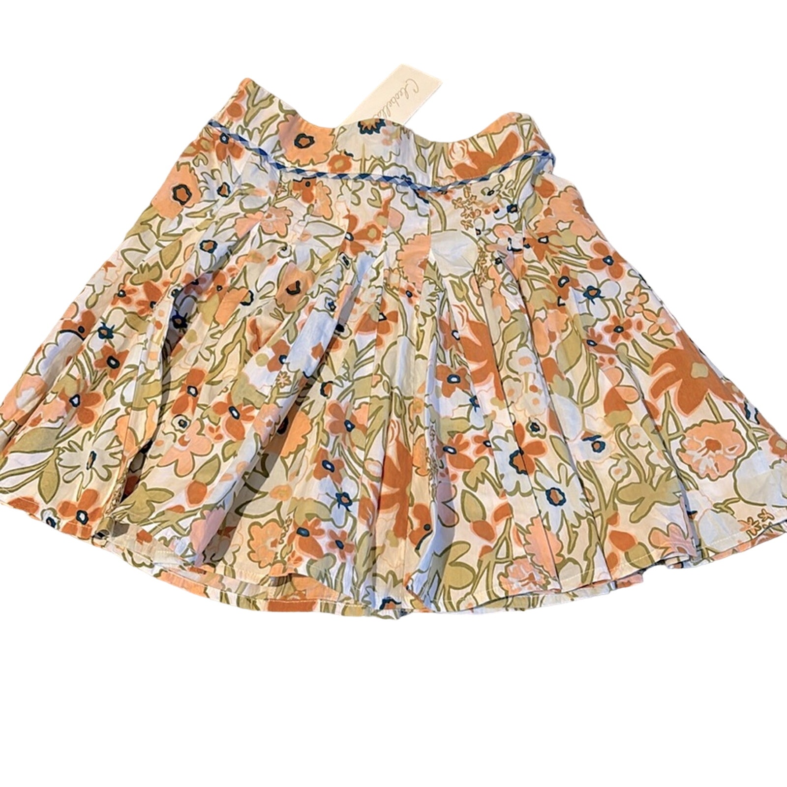 NWT cleobella NORA floral mini skirt