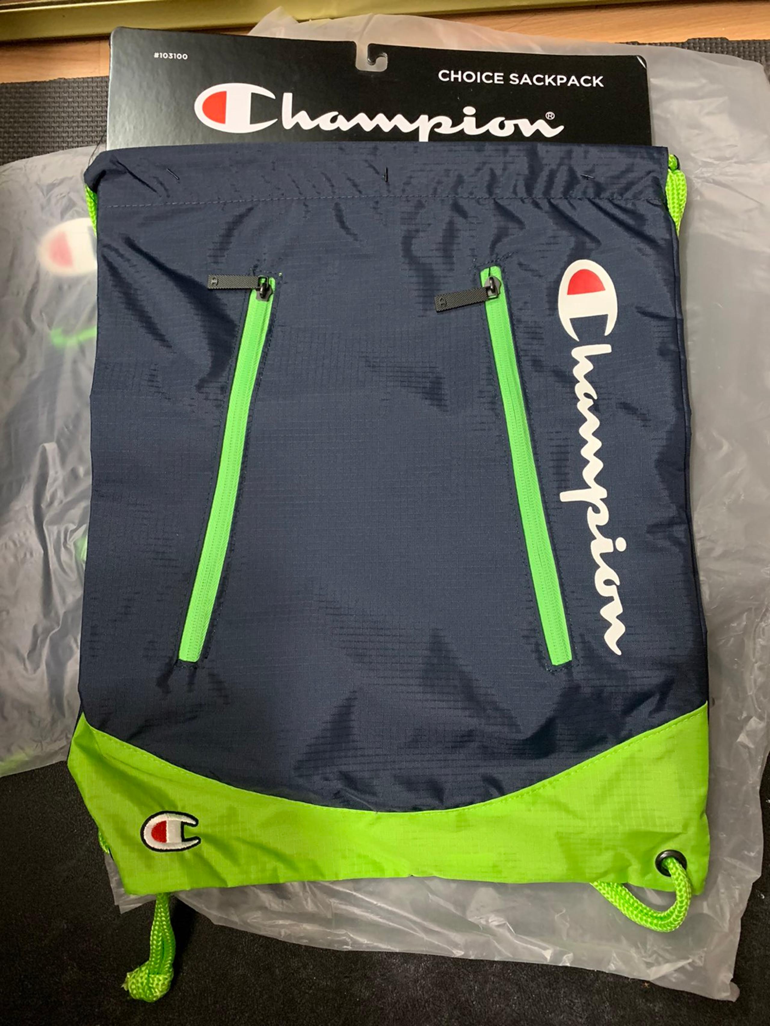 Champion drawstring bag