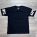 AAPE by A Bathing Ape NYC Universe Logo Graphic Black T-shirt Men's Size XL