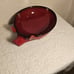Rare Red NapaStyle Pig Piggy Large Platter 8 RoundMade In Portugal Hand Painted