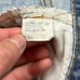 Vintage 80s Levi's 501 0191 Redline Selvedge Denim Jeans 29x32 (28x25)