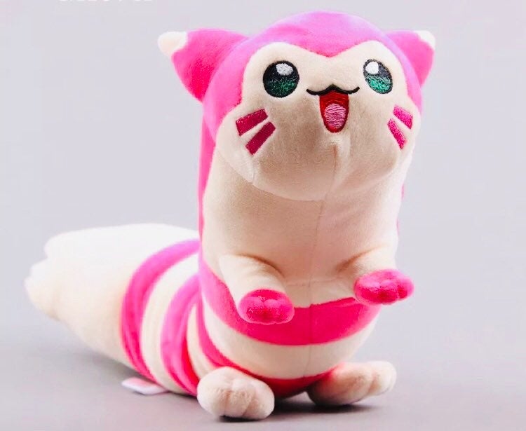 NEW Bendable Pink Furret Plush 18inches