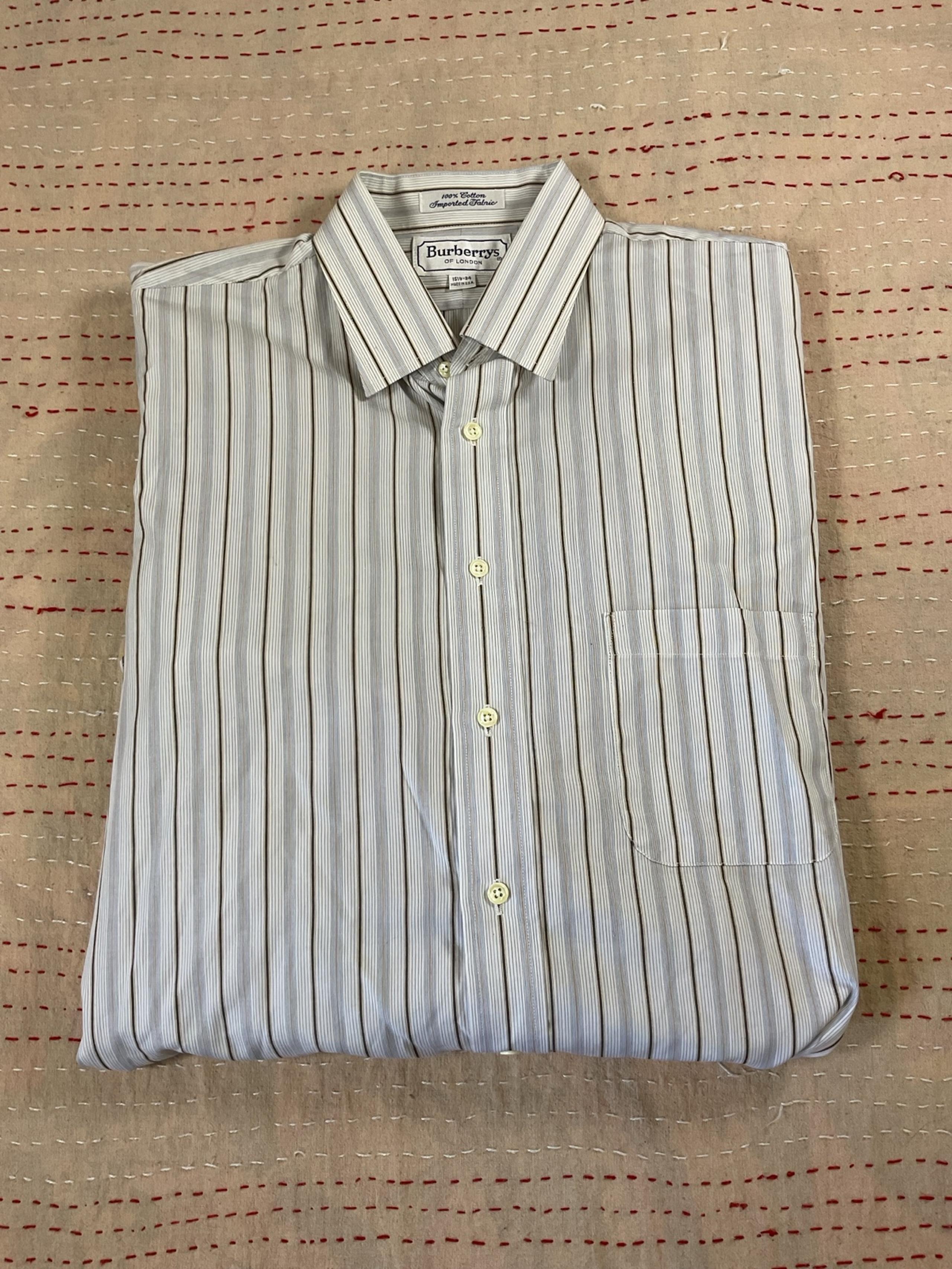 Burberry Men’s Button Down Dress Shirt