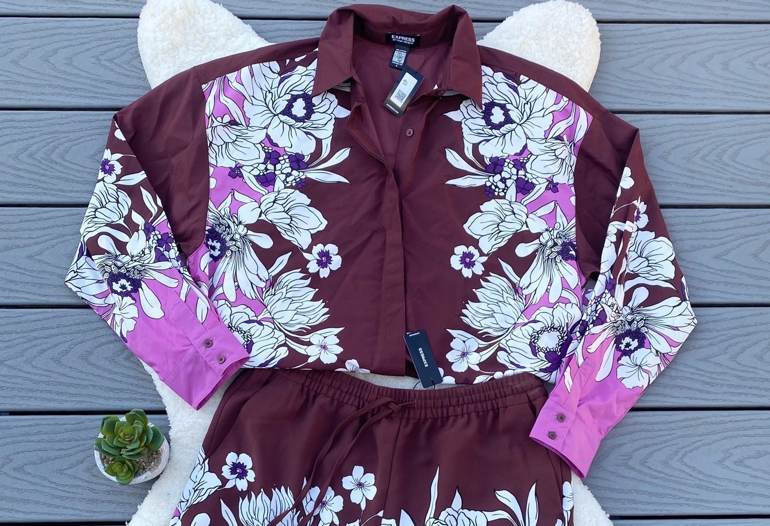 Express Portofino Button Up Shirt