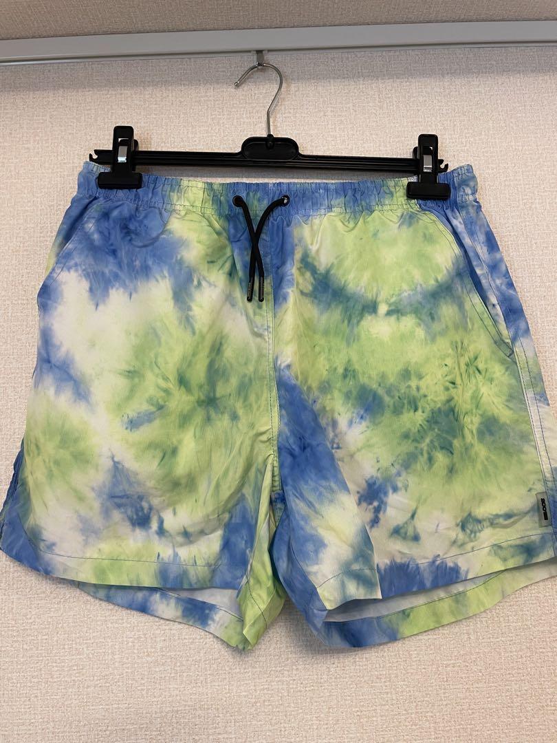 Bershka Teal Tie-Dye Swimsuit US L