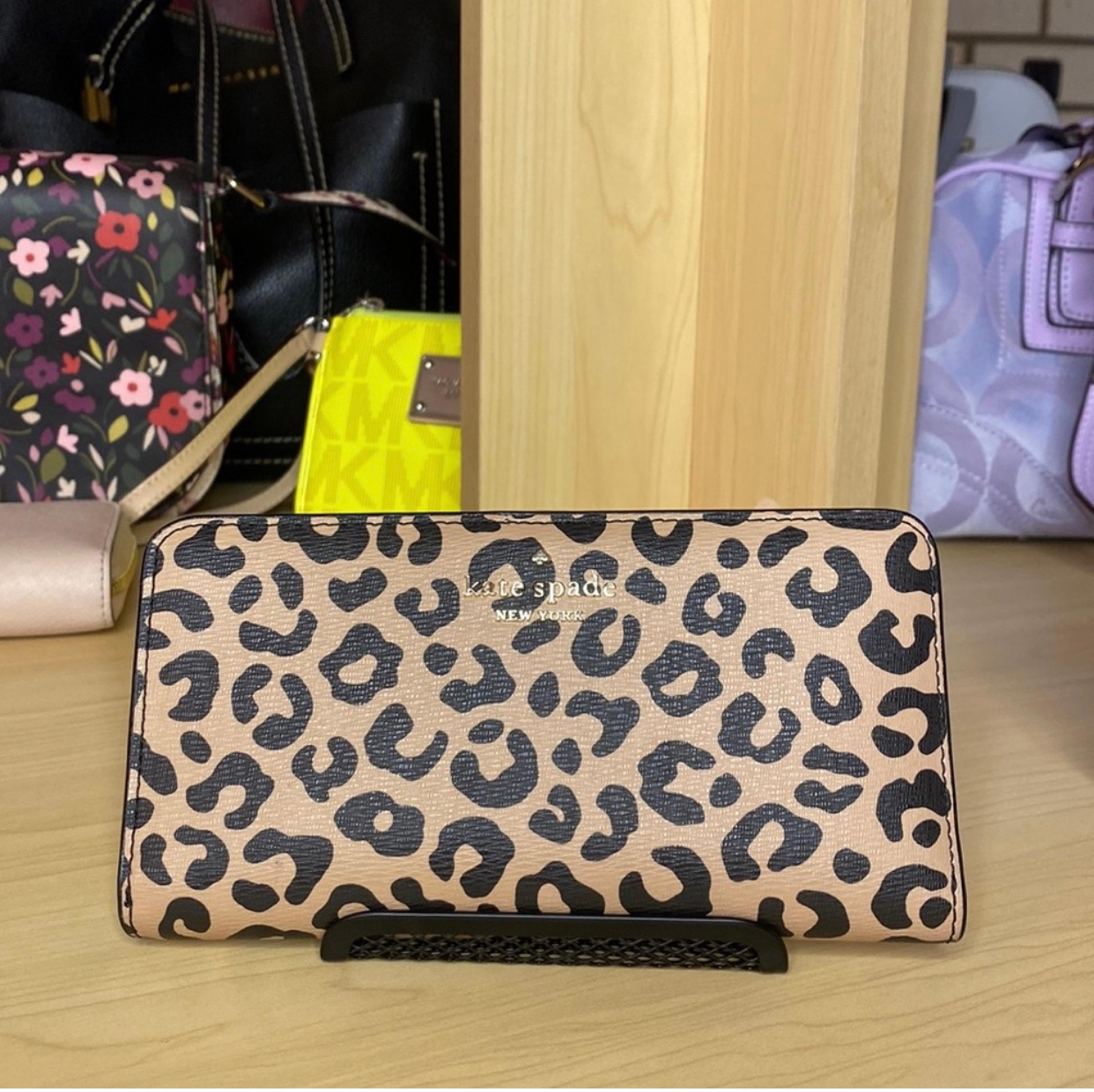 Kate spade cheetah print wallet Clearance