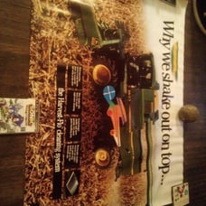 John deere tractor lithograph plate titan2