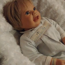 Reborn vinyl baby doll