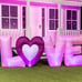9 FT Inflatable Long Love Letters with LED Lights