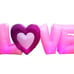 9 FT Inflatable Long Love Letters with LED Lights