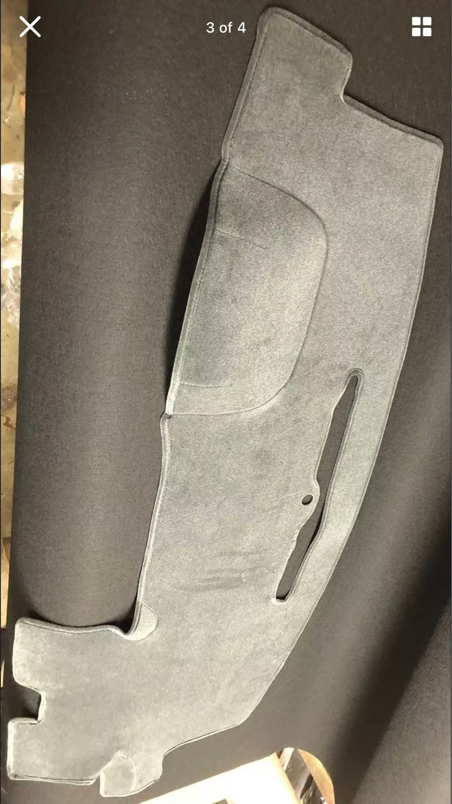 CHEVY SILVERADO DASH COVER VELOUR