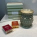 NEW Scentsy Plantation Wax Warmer Full Size + Snowberry & Honey Pear Cider Wax M