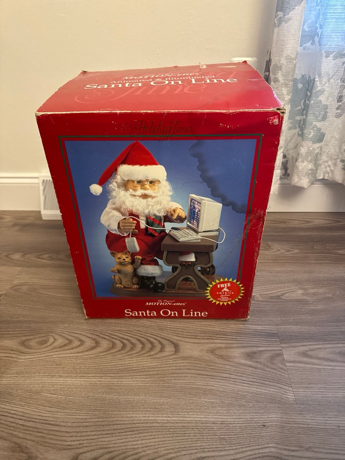 Christmas Santa “on line”