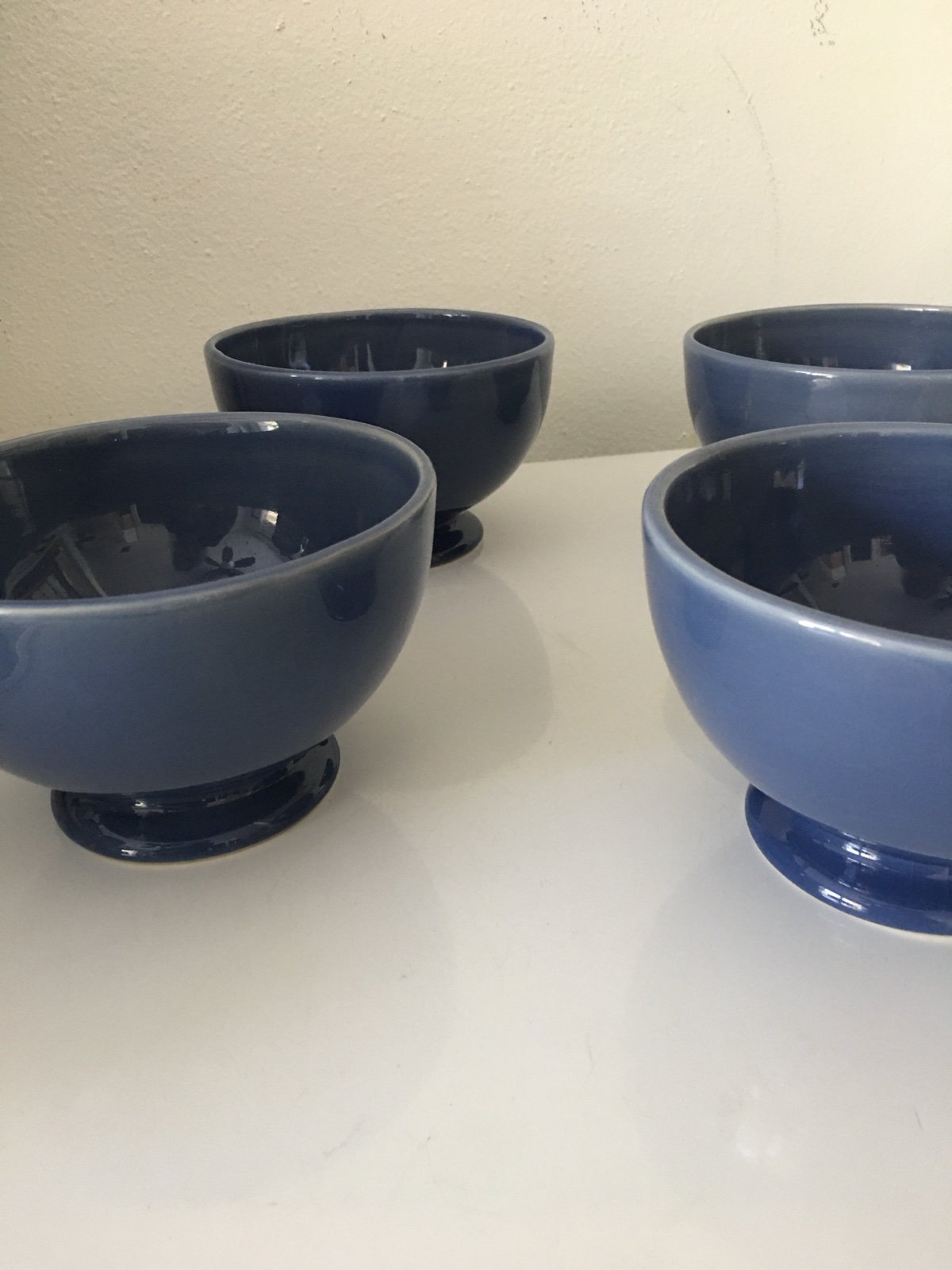 William Sonoma Belvedere Footed Bowls