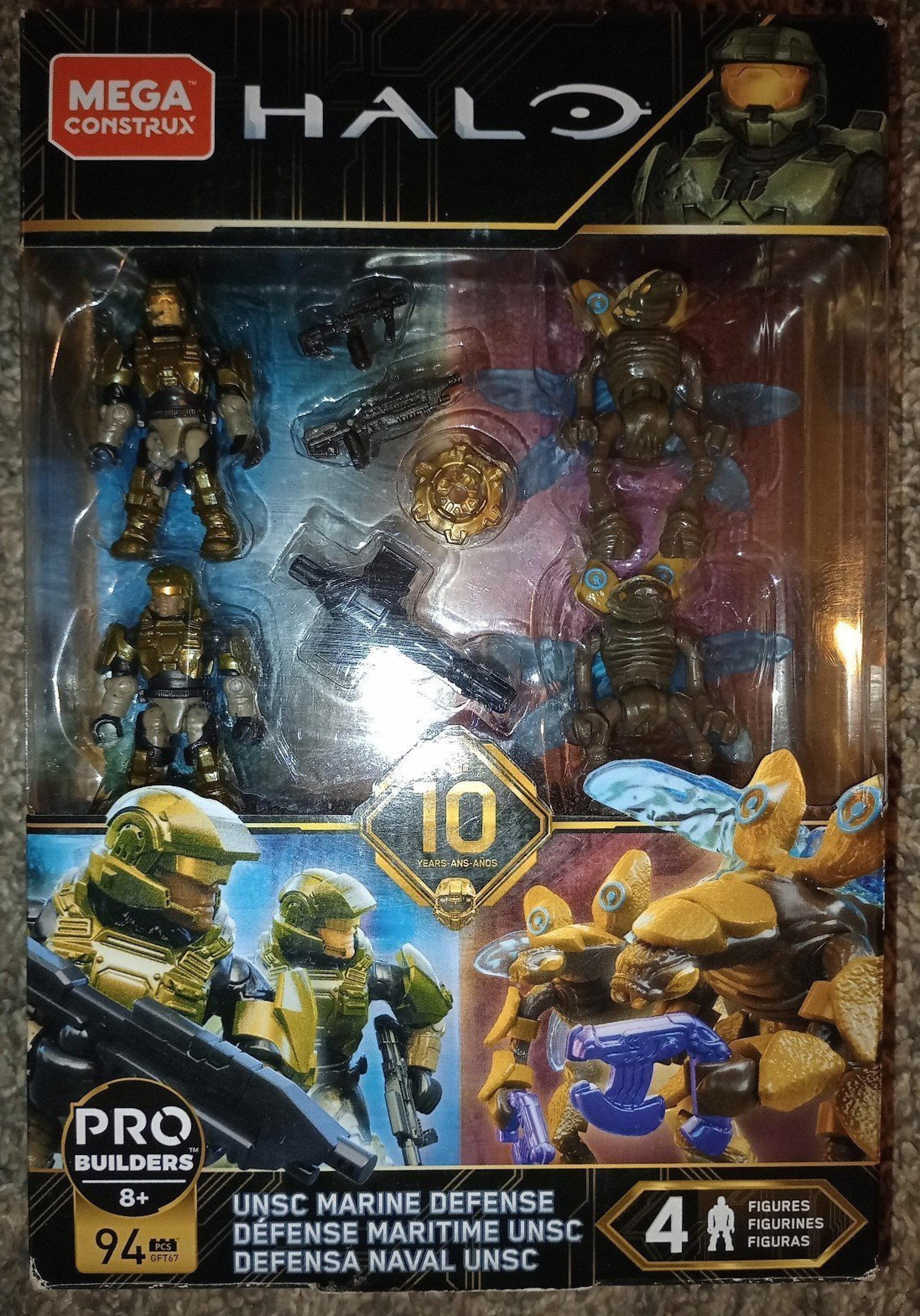 2018 Mega Construx Halo UNSC MARINE DEFENSE in original packaging!!