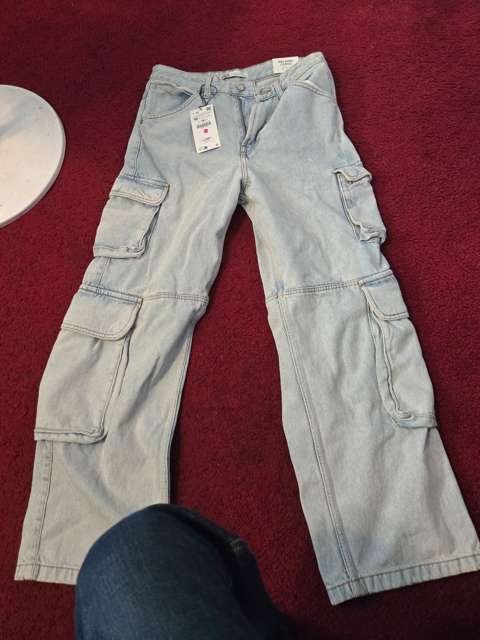 Zara Cargo Jeans
