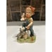 Vintage Porcelain Farm Boy Farm Girl Figurine Collection Collectible Japan 1980
