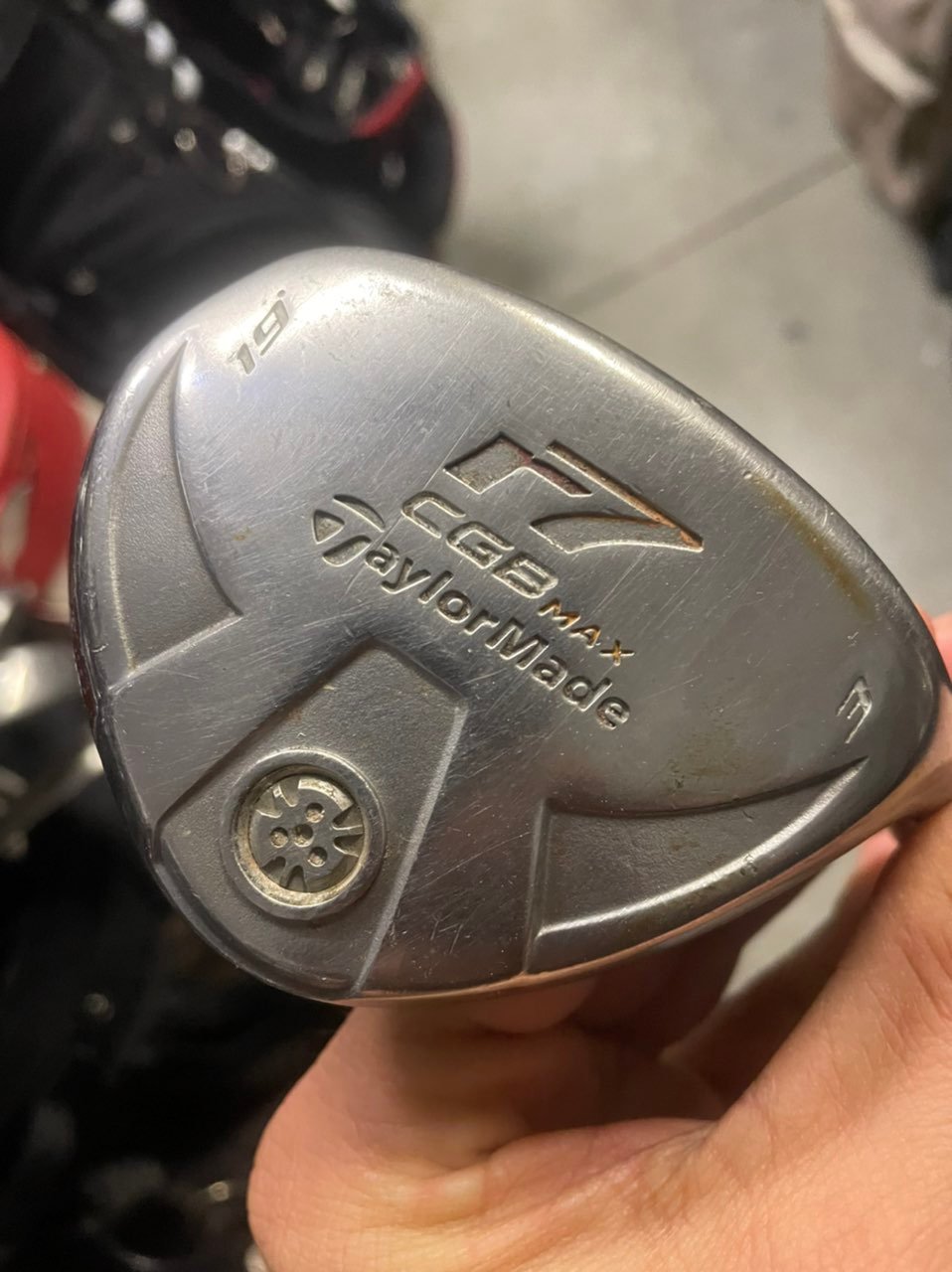 TaylorMade r7 CGB MAX Rescue 3 Hybrid 19* Reax Regular Flex