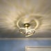 Chrome Modern LED Ceiling Light Flush Mount Ceiling Lamp