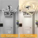 Chrome Modern LED Ceiling Light Flush Mount Ceiling Lamp