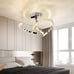 Chrome Modern LED Ceiling Light Flush Mount Ceiling Lamp