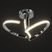 Chrome Modern LED Ceiling Light Flush Mount Ceiling Lamp