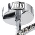 Chrome Modern LED Ceiling Light Flush Mount Ceiling Lamp