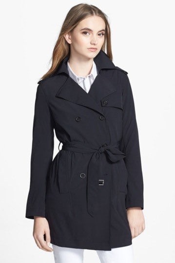 Theory KOTA Trench Coat Black XS