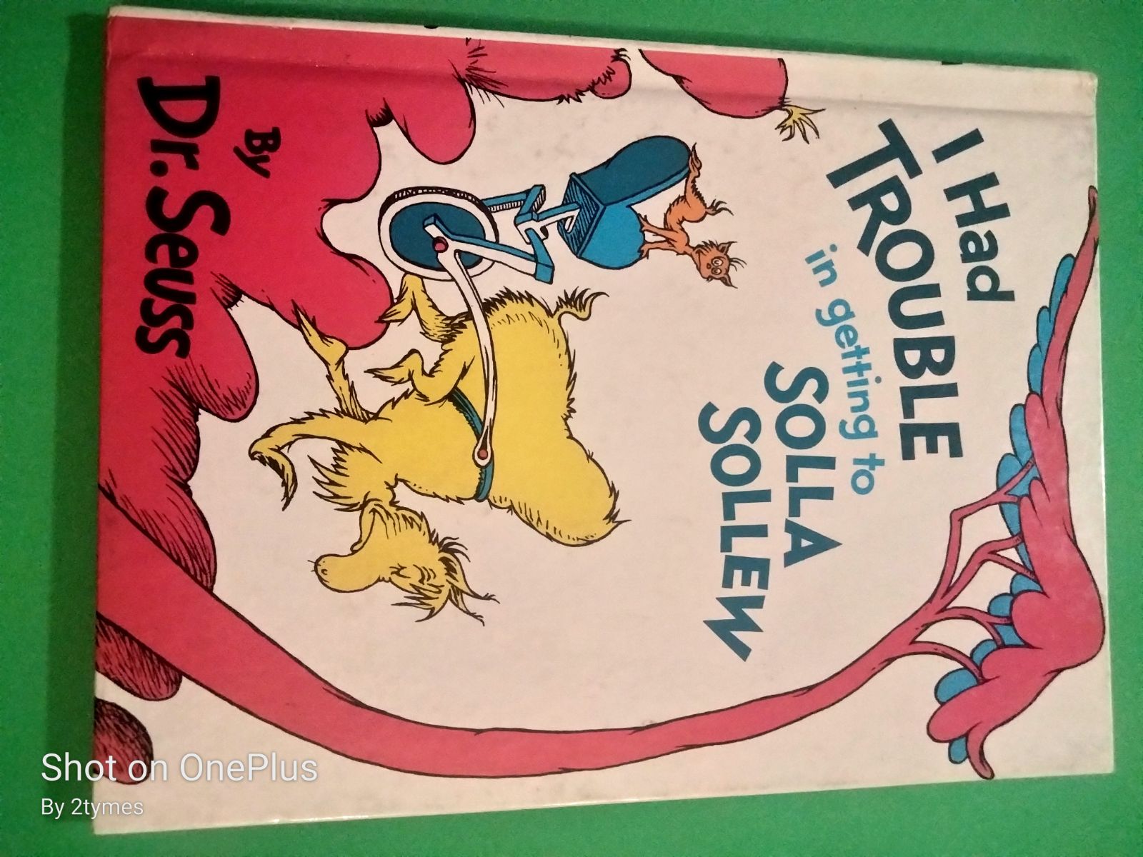 Dr. Seuss I Had Trouble In Getting To So
