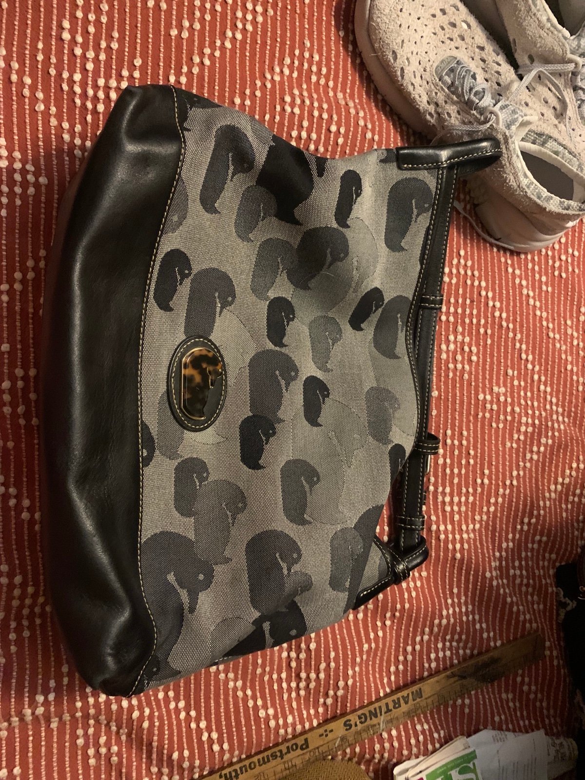 Dooney and bourke duck print deals bag