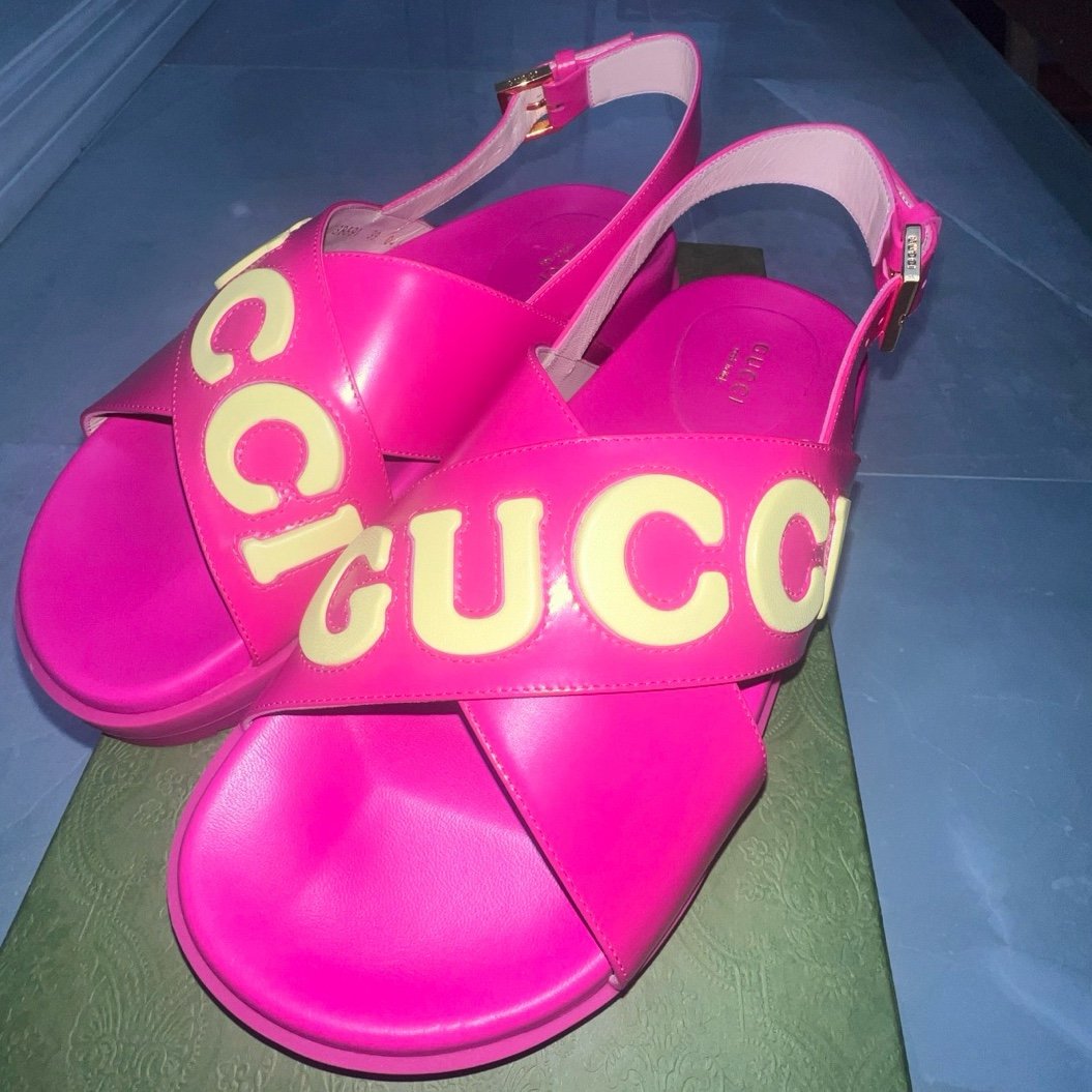 Gucci Leather Sandals