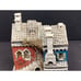 European Style Stone Miniature Cottage Hand Signed
