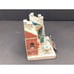 European Style Stone Miniature Cottage Hand Signed