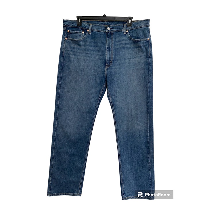 Levi's 505 Men's Regular Fit Jeans 40x 32 Blue Big & Tall