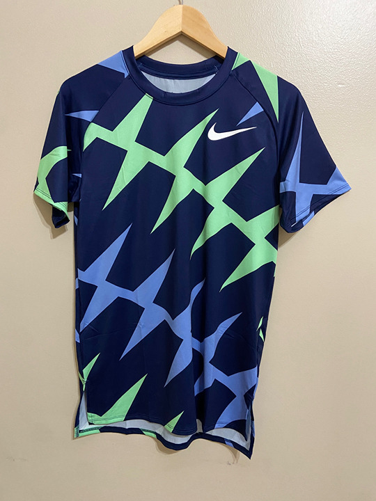 Nike Elite Pro Track & Field Jersey Blue/Green Men's Size S CI1010-492 NEW Rare