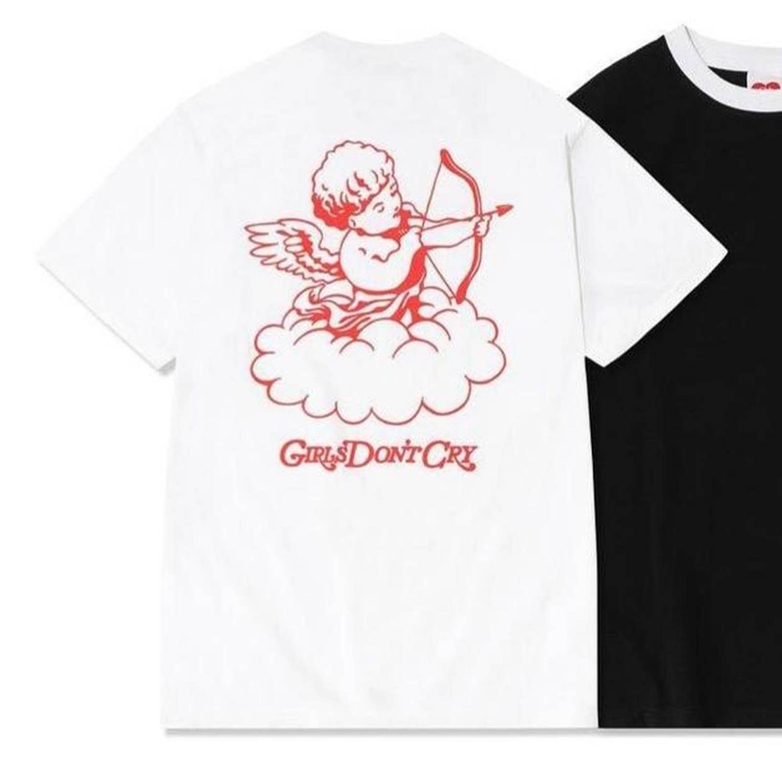 Girls Dont Cry White Angel T Shirt