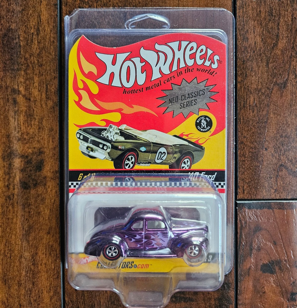 2003 Hot Wheels PURPLE 40 FORD Redline Club RLC 05254/10500 Neo Classics