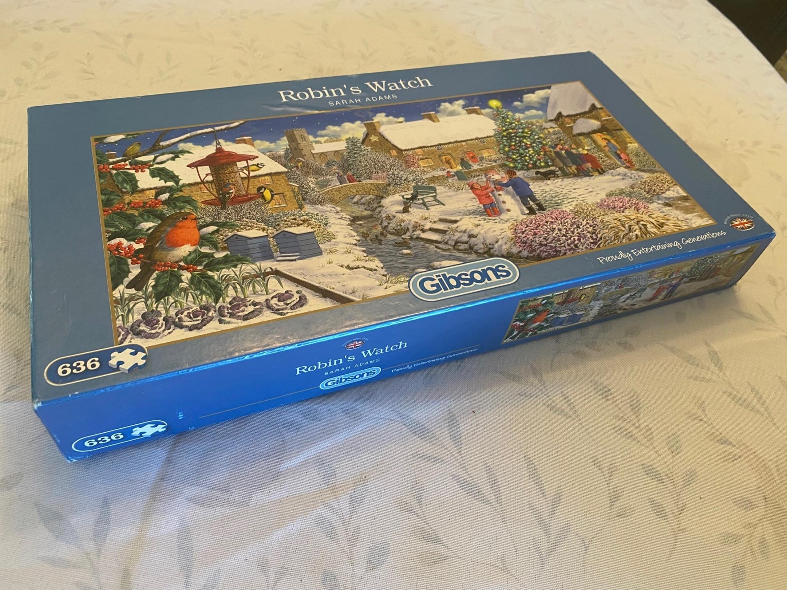 Famous British Jigsaw Makers Gibsons - Robin’s Watch
