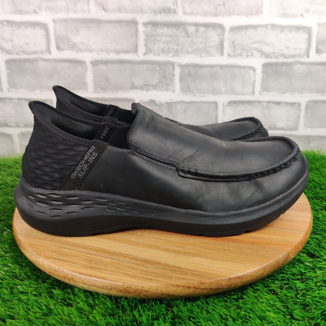 Skechers Parson Oswin Shoes Mens Size 10.5 Slip-Ins Relaxed Fit Loafers 204866