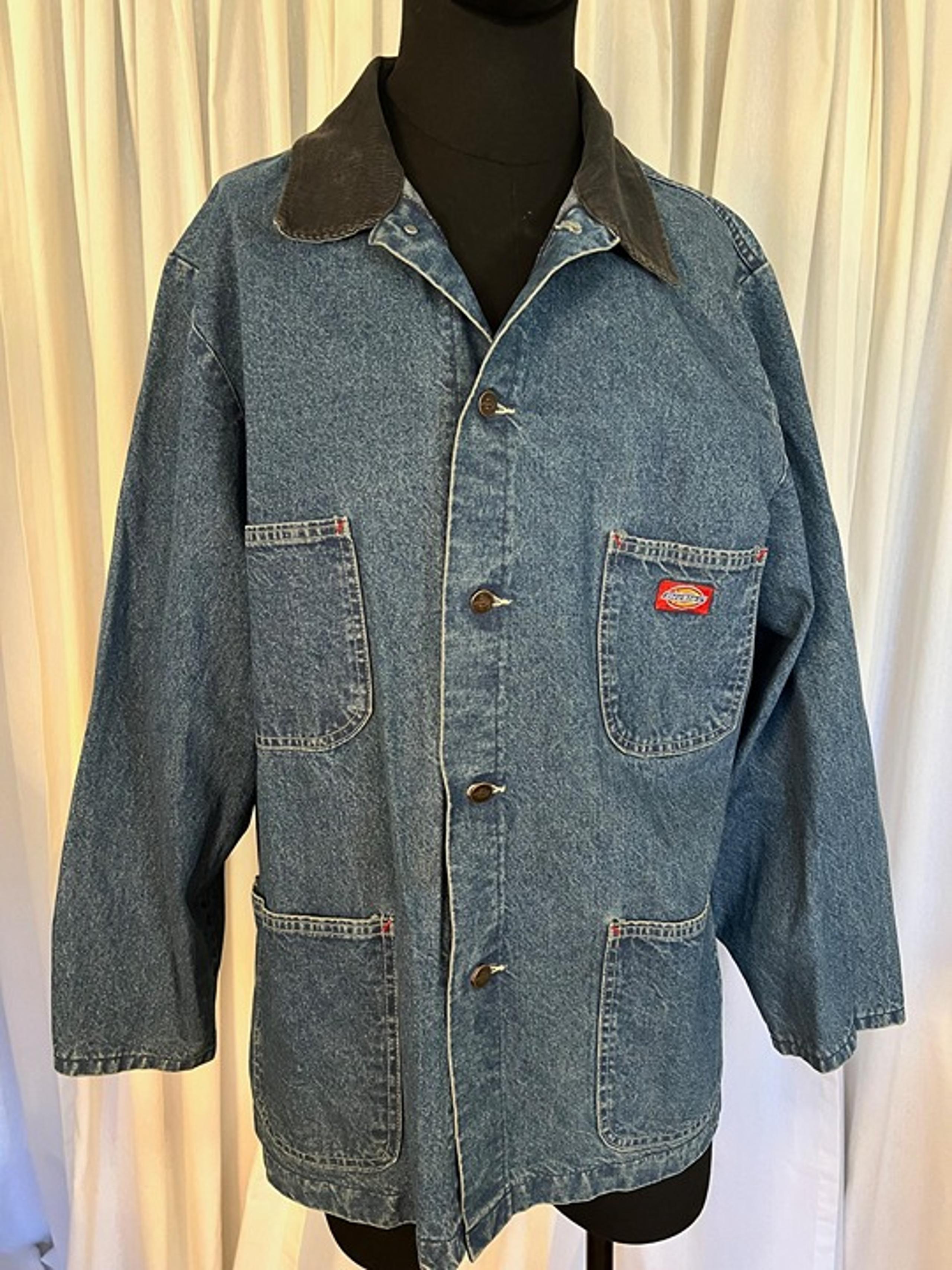 Men's Dickie's Denim Chore Jacket Size 48